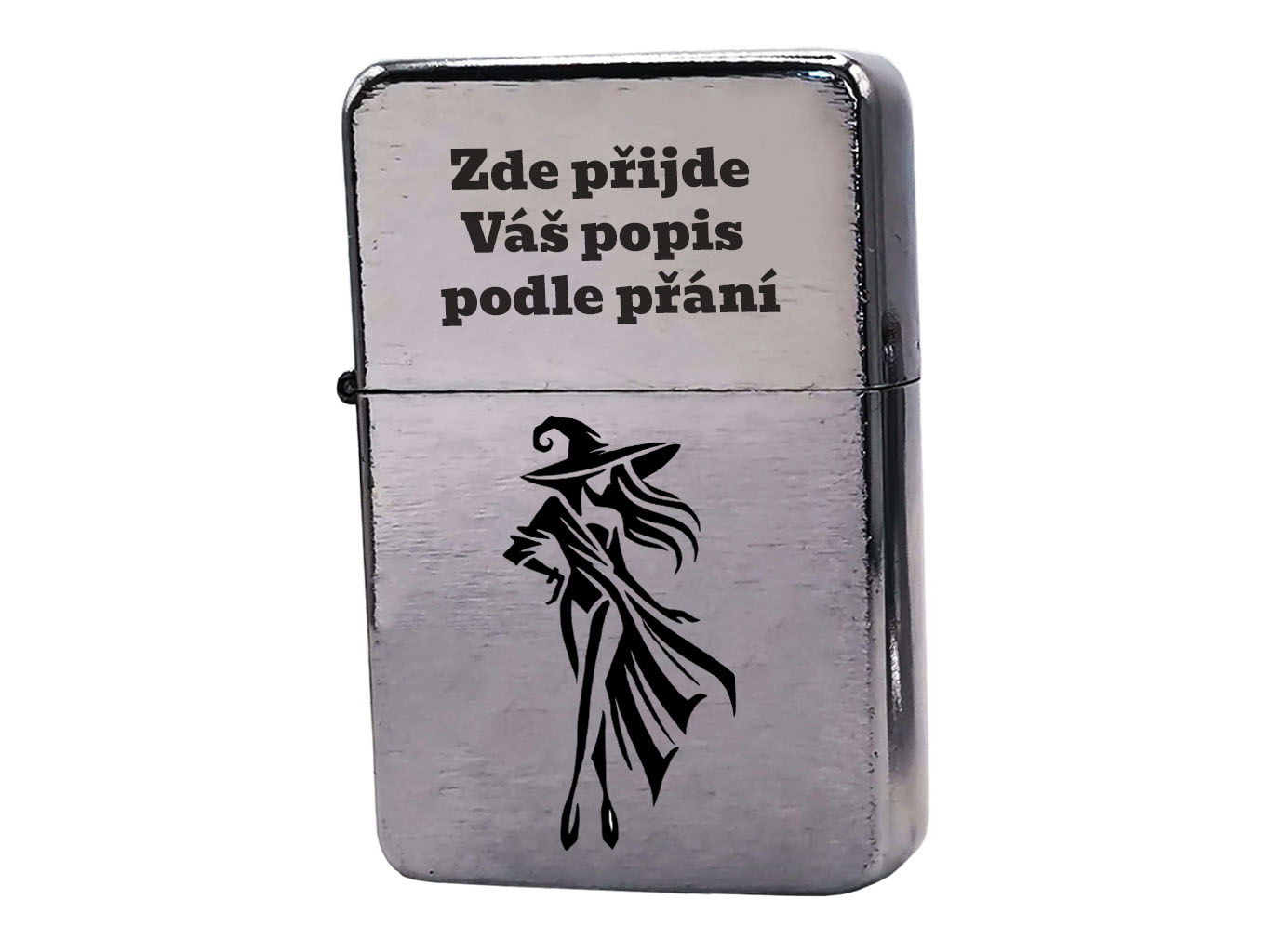 Originální zapalovač s motivem Čarodějnice